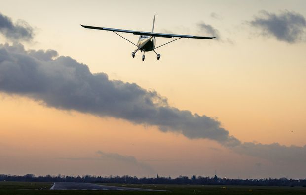flugzeug-selber-fliegen-st-augustin-sonnenuntergang