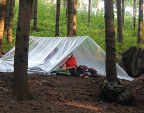 Survival Camp - Warthausen Survival-Grundlagen, Errichten eines Biwak-Platzes, Knotenkunde
