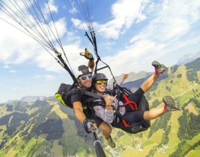 Gleitschirm-Tandemflug