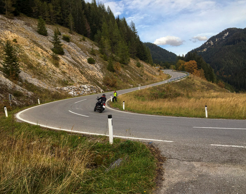 Kurventraining in der Steiermark Kurventraining (mit eigenem Motorrad) – 8 Stunden