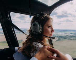 Hochzeits-Rundflug