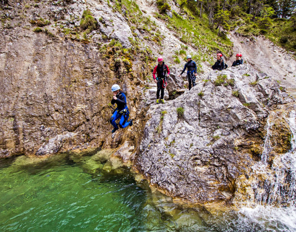 Canyoning Tour Reutte