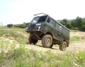 Gelndewagen offroad fahren