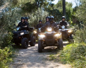 Quad Offroad Tour mit Beifahrer auf Mallorca - Cala Millor Quad Offroad Tour mit Beifahrer auf Mallorca - 3 Stunden