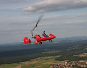 Tragschrauber selber fliegen - 60 Minuten - Schwandorf 60 Minuten