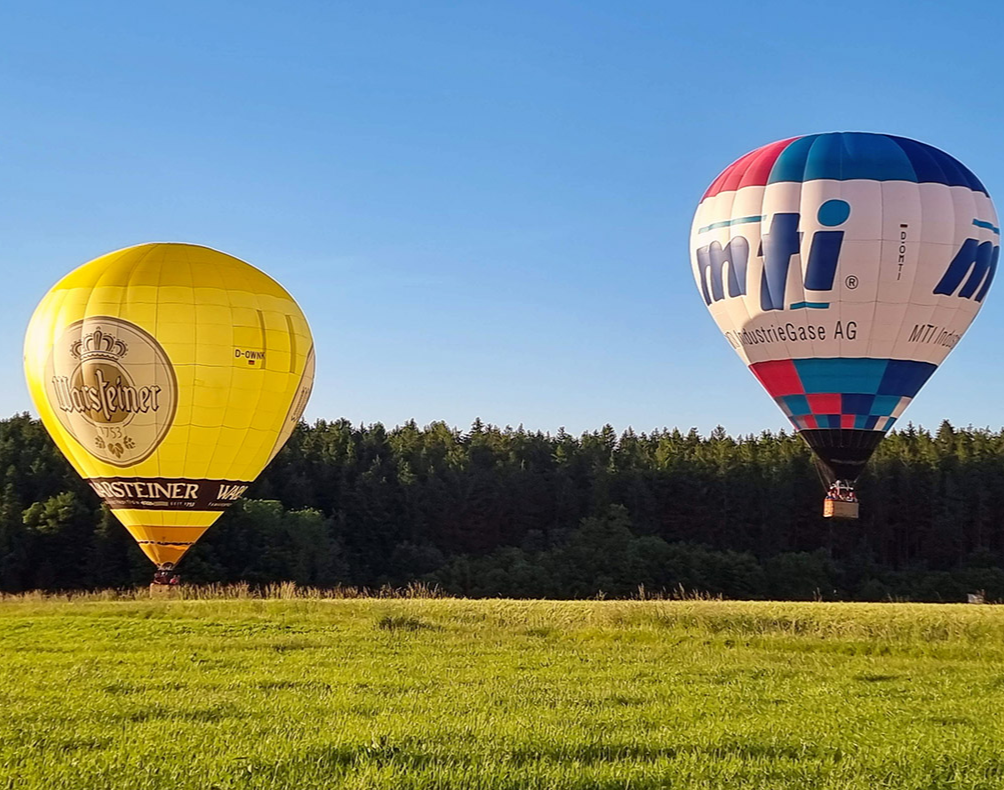 Ballonfahren Wangen im Allgäu ca. 60-90 Minuten