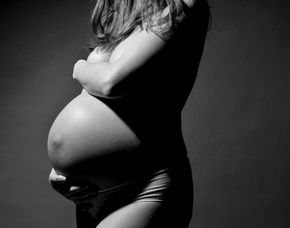 Babybauch-Fotoshooting