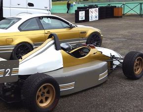 Formel Rennwagen fahren Sachse...