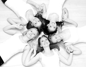Freunde Fotoshooting