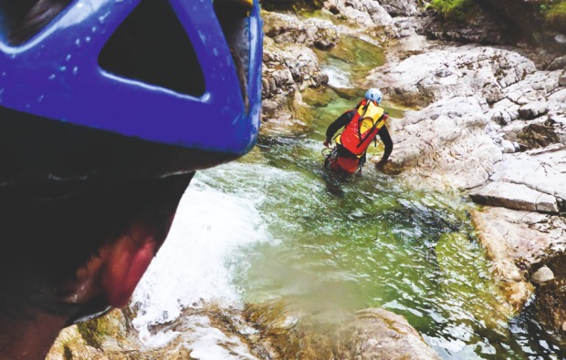 canyoning-tour-koessen-action