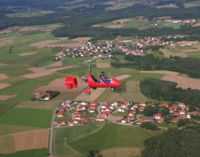 Tragschrauber-Rundflug