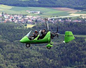 Tragschrauber-Rundflug