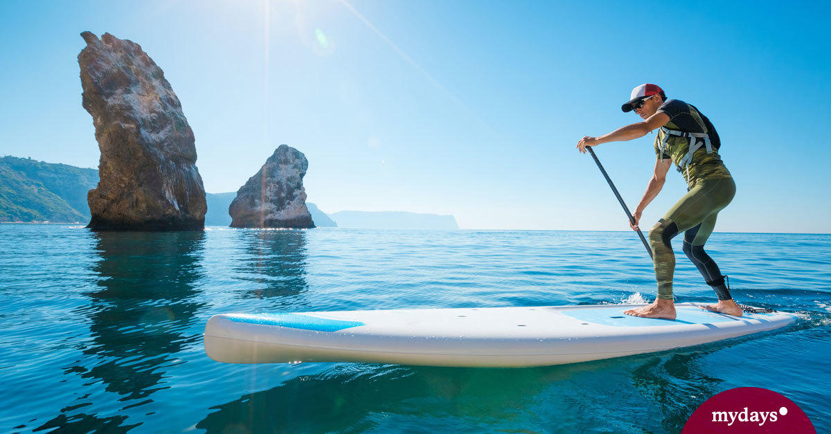 Stand Up Paddling Tegernsee als Geschenkidee mydays
