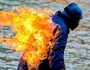 Workshop für Filmeffekte - Bernstadt Pyrotechniker für einen Tag