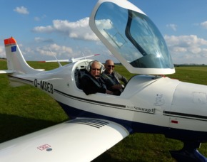 Flugzeug selber fliegen Gander...