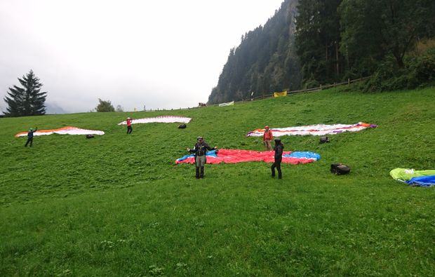 gleitschirm-schnupperkurs-mayrhofen-startplatz