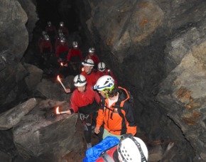 Höhlentrekking Sautens, Tirol