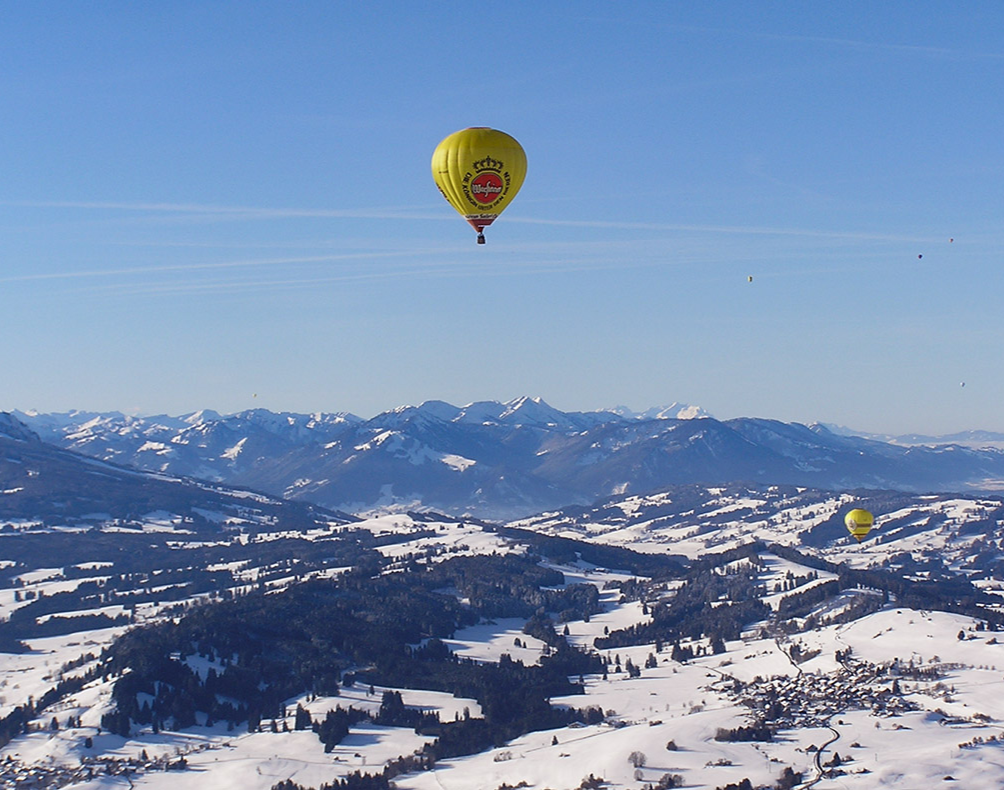 Ballonfahrt Immenstadt im Allgäu – Faszination Ballonfahrt – Dein Geschenk über den Wolken