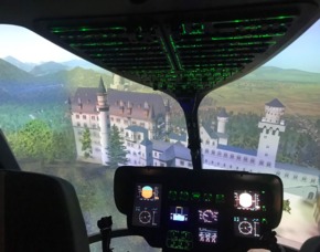 Hubschrauber-Simulator
