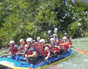 Isar-Rafting - Lenggries Auf der Isar von Lenggries nach Bad Tölz - ca. 3 Stunden