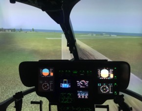 Hubschrauber-Simulator