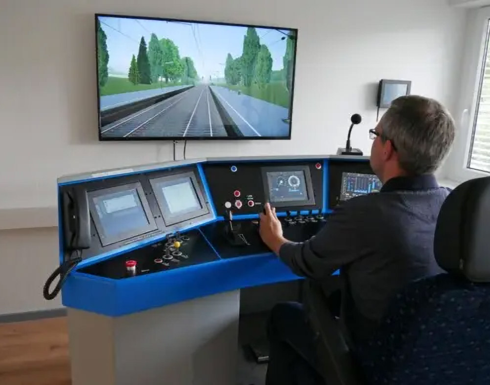 Eisenbahnsimulator Siemens "Vectron-Führerstand" Eisenbahnsimulator Siemens "Vectron-Führerstand" - 50 Minuten