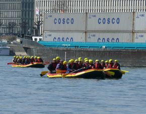 Schlauchboot-Tour