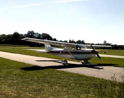 Romantik-Flugzeug-Rundflug