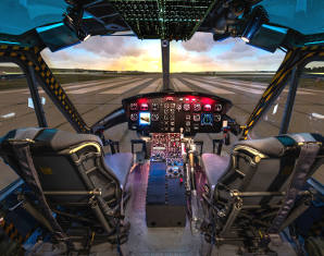 Hubschrauber-Simulator