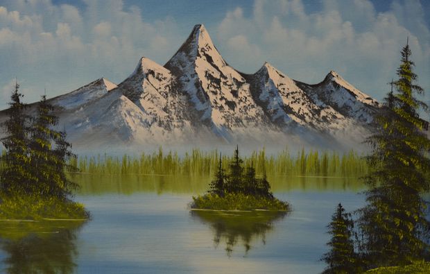 bob-ross-malkurs-muenchen-see-und-berge