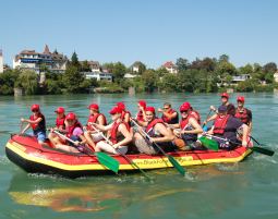 Rafting-Tour - Istein Rhein - ca. 3 Stunden