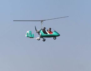 Tragschrauber-Rundflug