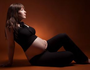 Babybauch-Fotoshooting