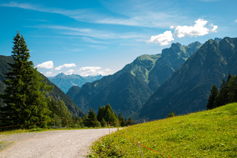 Brandnertal Walliserhof Panorama