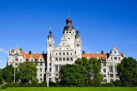 neues Rathaus in Leipzig