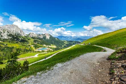 Wanderwege in Nassfeld, Hermagor